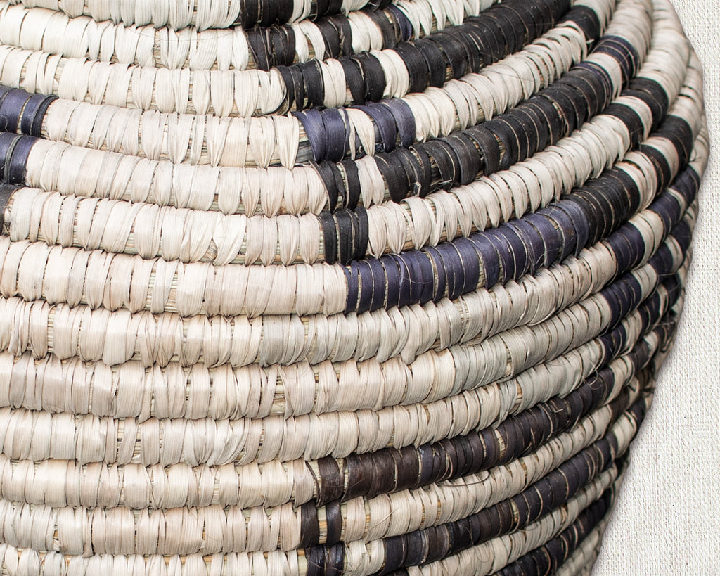 Stairs Black Vintage Potter Basket - PP-1129-12