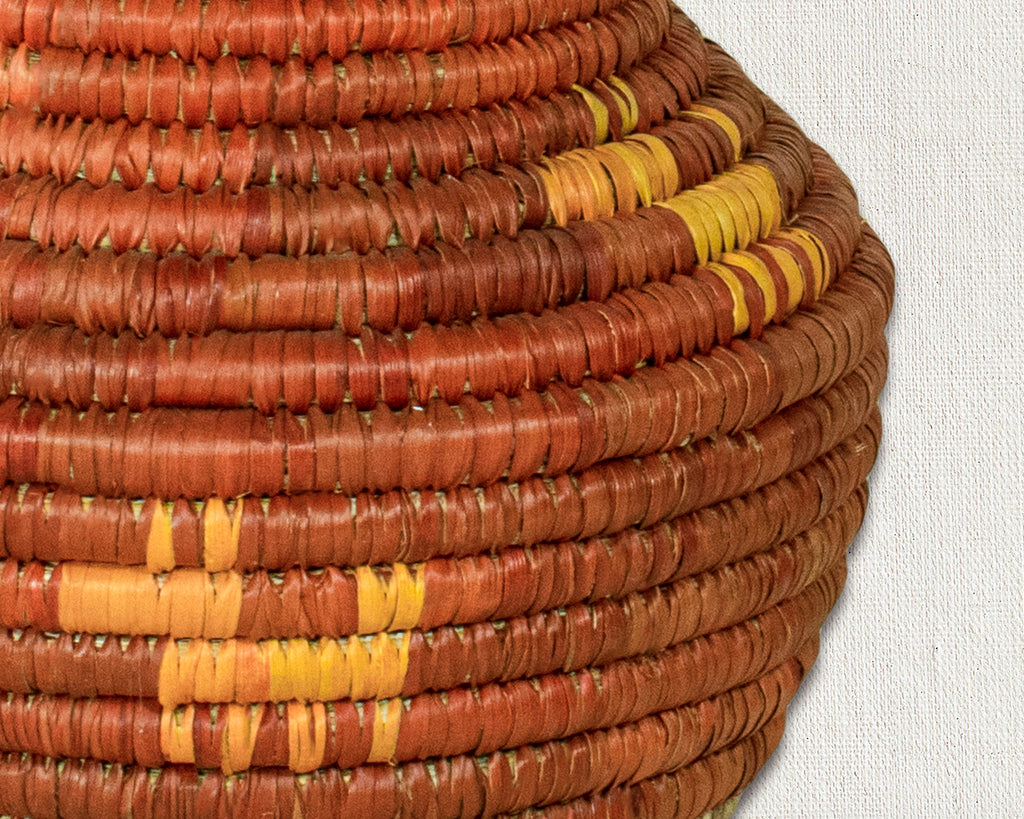 Dogs in Journey Vintage Potter Basket - PP-1113-8