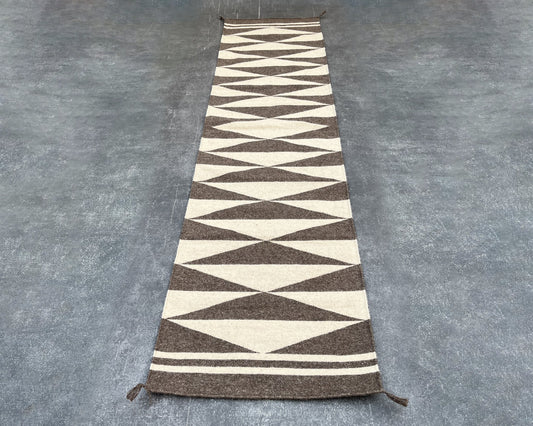 Cocoa Trail Flatweave Runner Rug – 2.5x10 ft RR-068-25