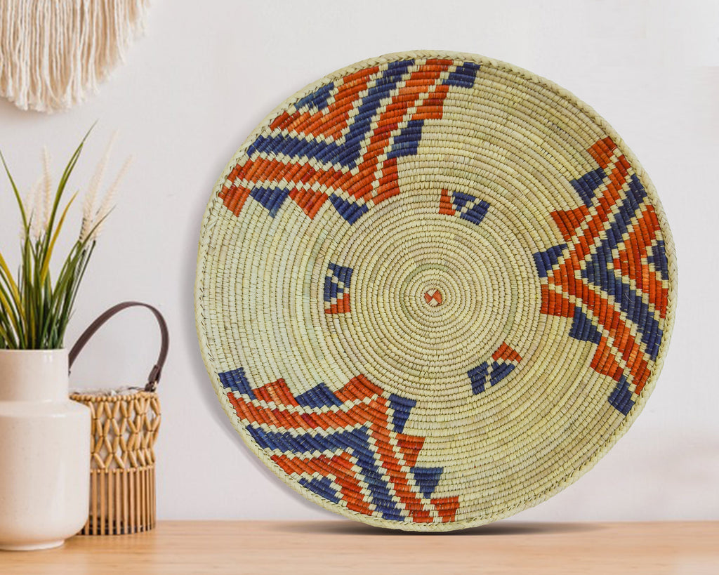 Kiwa Flower Bowl Basket 22-Inch LBW-79-22 A