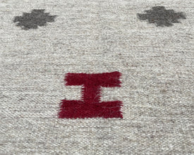 Cross Flatweave Runner Rug – 2.5x12 ft