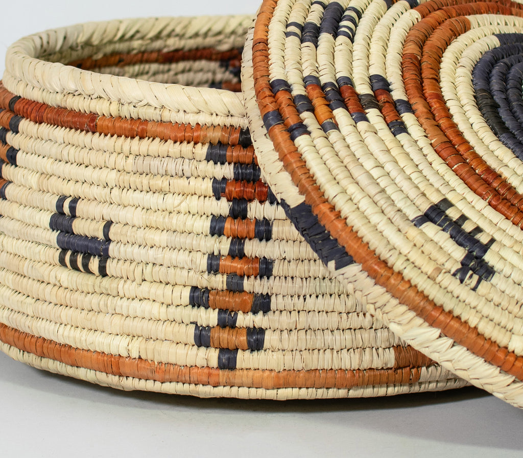 Dog Mesa Lidded Basket