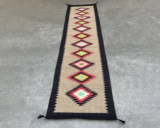 Dessert Bloom Flatweave Runner Rug – 2.5x10 ft RR-077-25