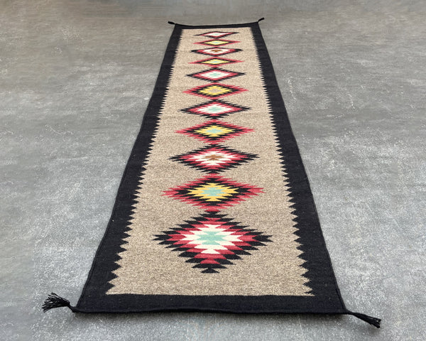 Dessert Bloom Flatweave Runner Rug – 2.5x10 ft