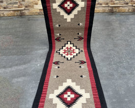 Emberlight Flatweave Runner Rug – 2.5x12 ft