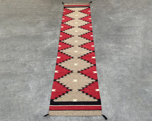 Eye Dazzler Flatweave Runner Rug – 2.5x10 ft RR-069-25