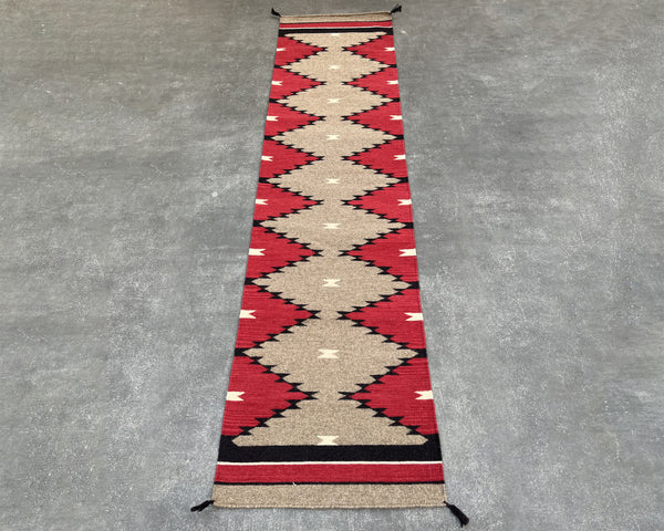 Eye Dazzler Flatweave Runner Rug – 2.5x10 ft