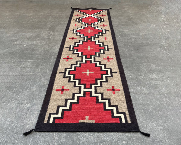 Eye Dazzler Flatweave Runner Rug – 2.5x10 ft