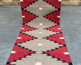 Eye Dazzler Flatweave Runner Rug – 2.5x10 ft