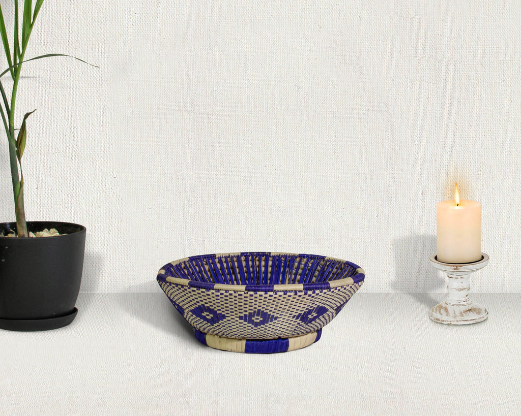 Blue Saturn  - Fruit & Vegetable Bowl Basket 7-inch FB-802-07