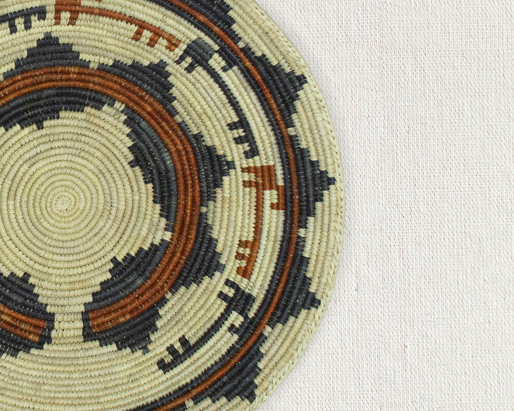 Dancing Horses Bowl Basket 14-inch BSK-037-14