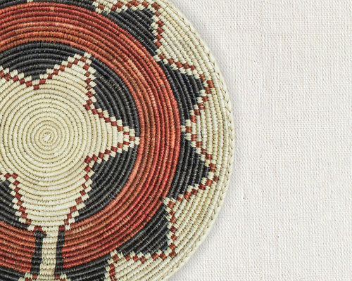 Bordered Star Bowl Basket