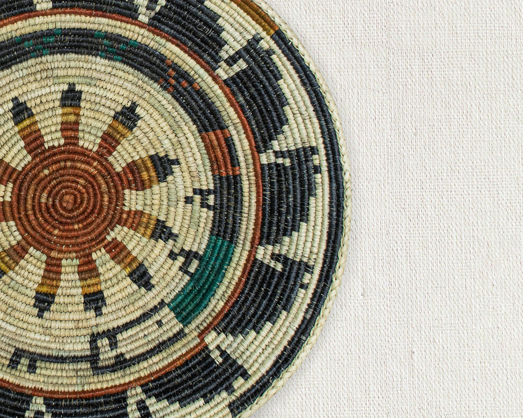 Rainbow Serpent Wall Basket 14-inch BSK-136-15