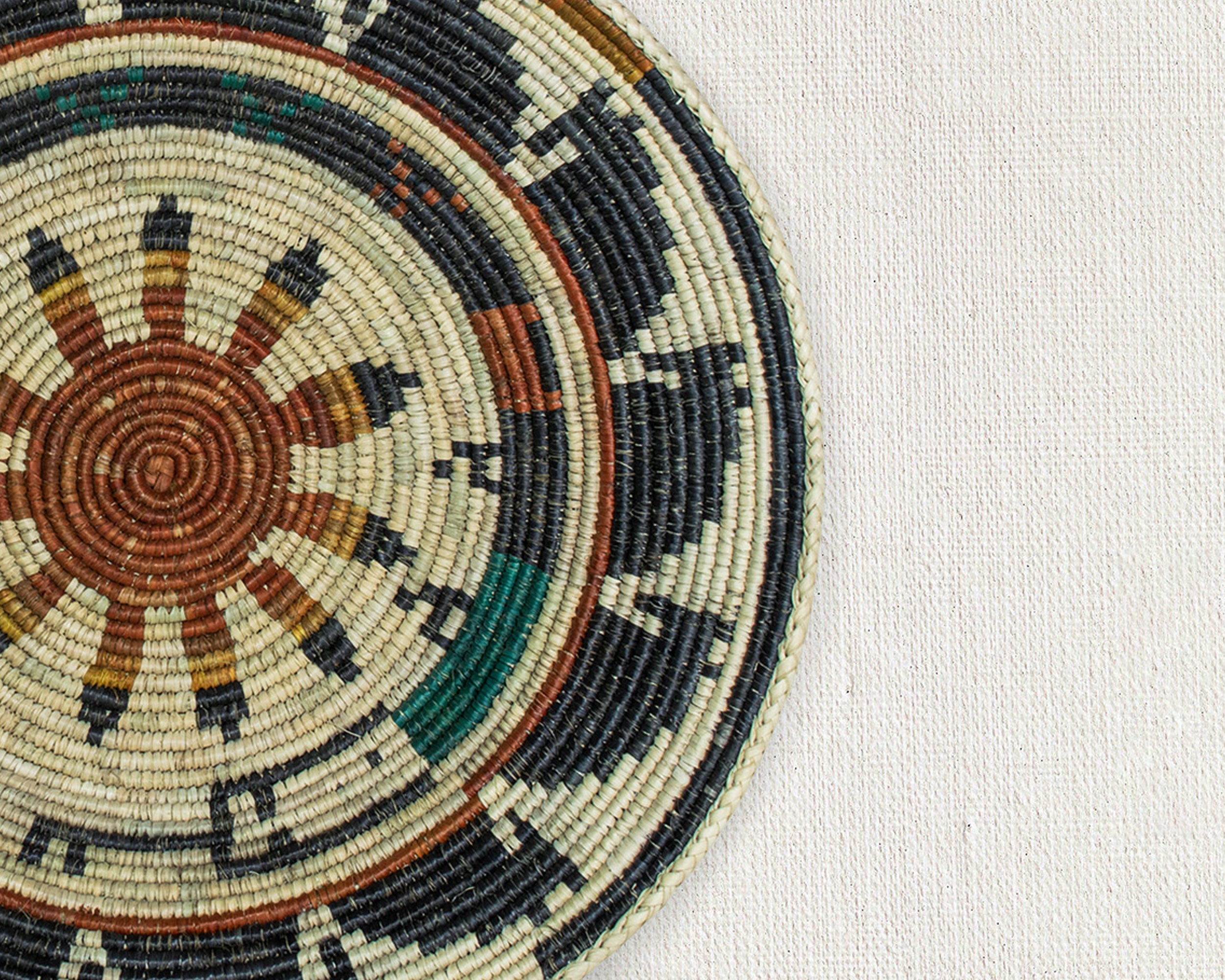 Rainbow Serpent Wall Basket 14-inch BSK-136-15