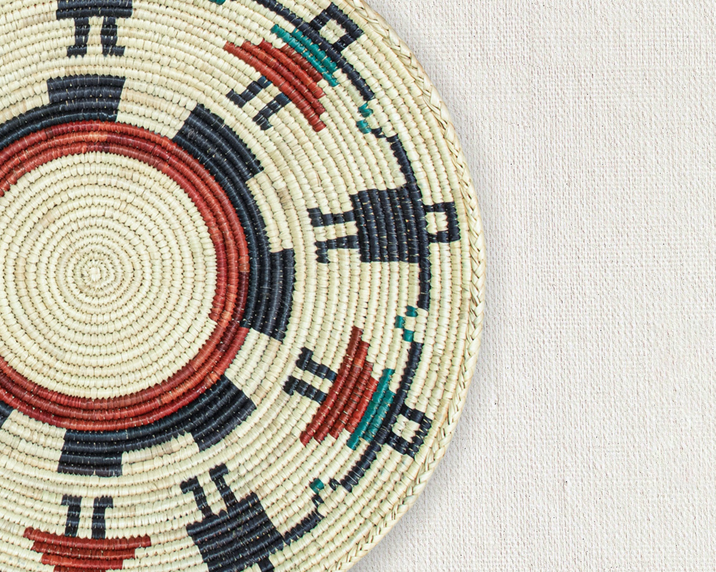 Dancing Green Basket 14-inch BSK-004-15