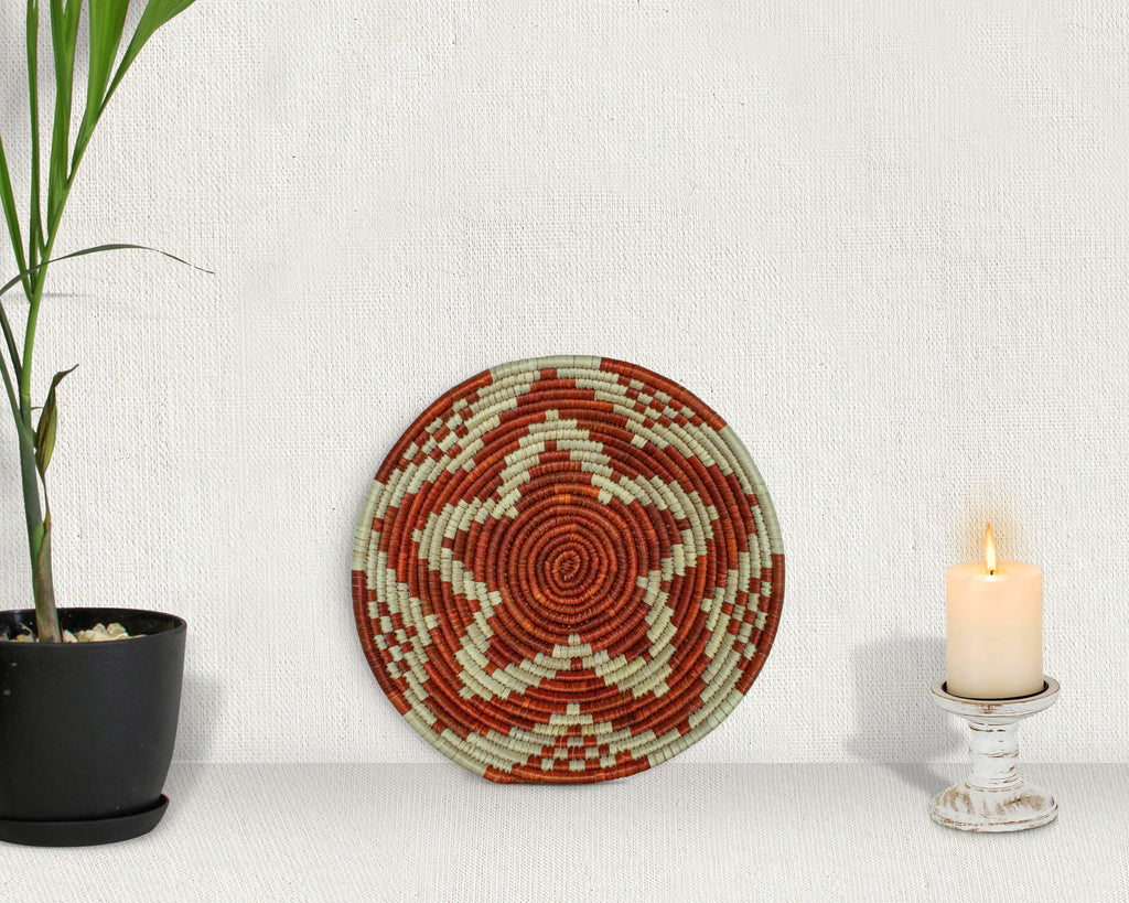 Canyxia Red Bowl Basket 8-inch LBW-460-7