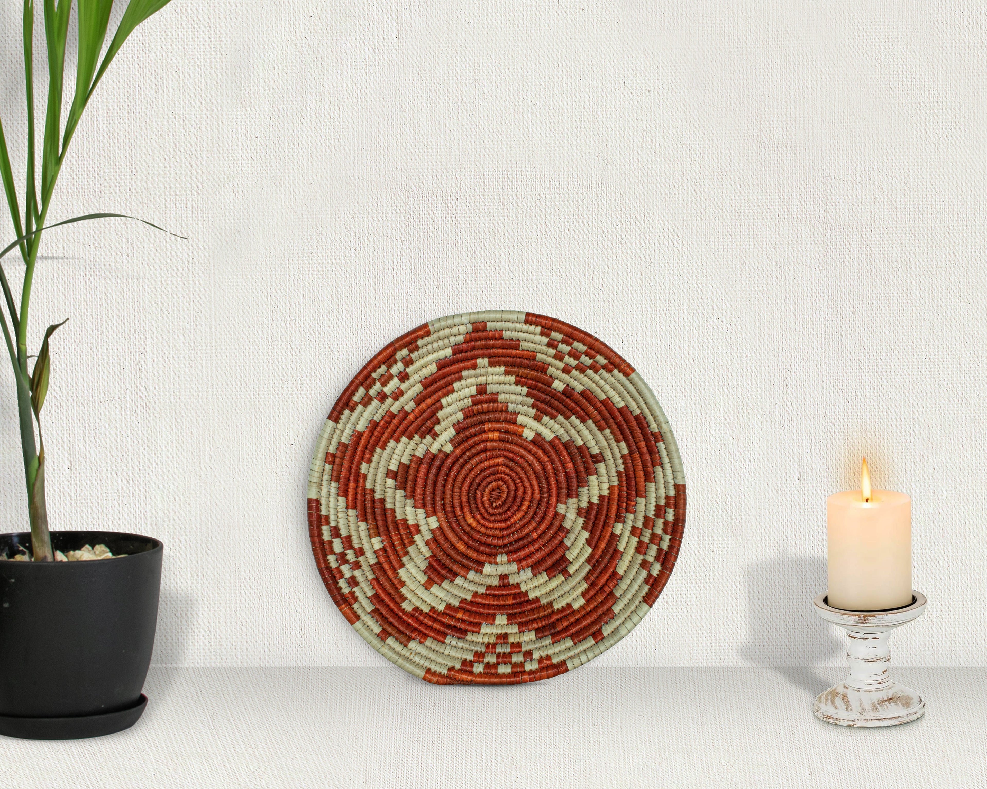 Canyxia Red Bowl Basket 8-inch LBW-460-7