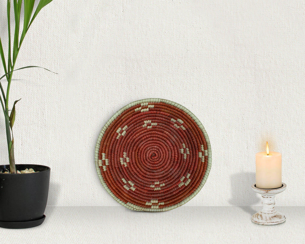 Solaris Red Bowl Basket 8-inch LBW-449-7