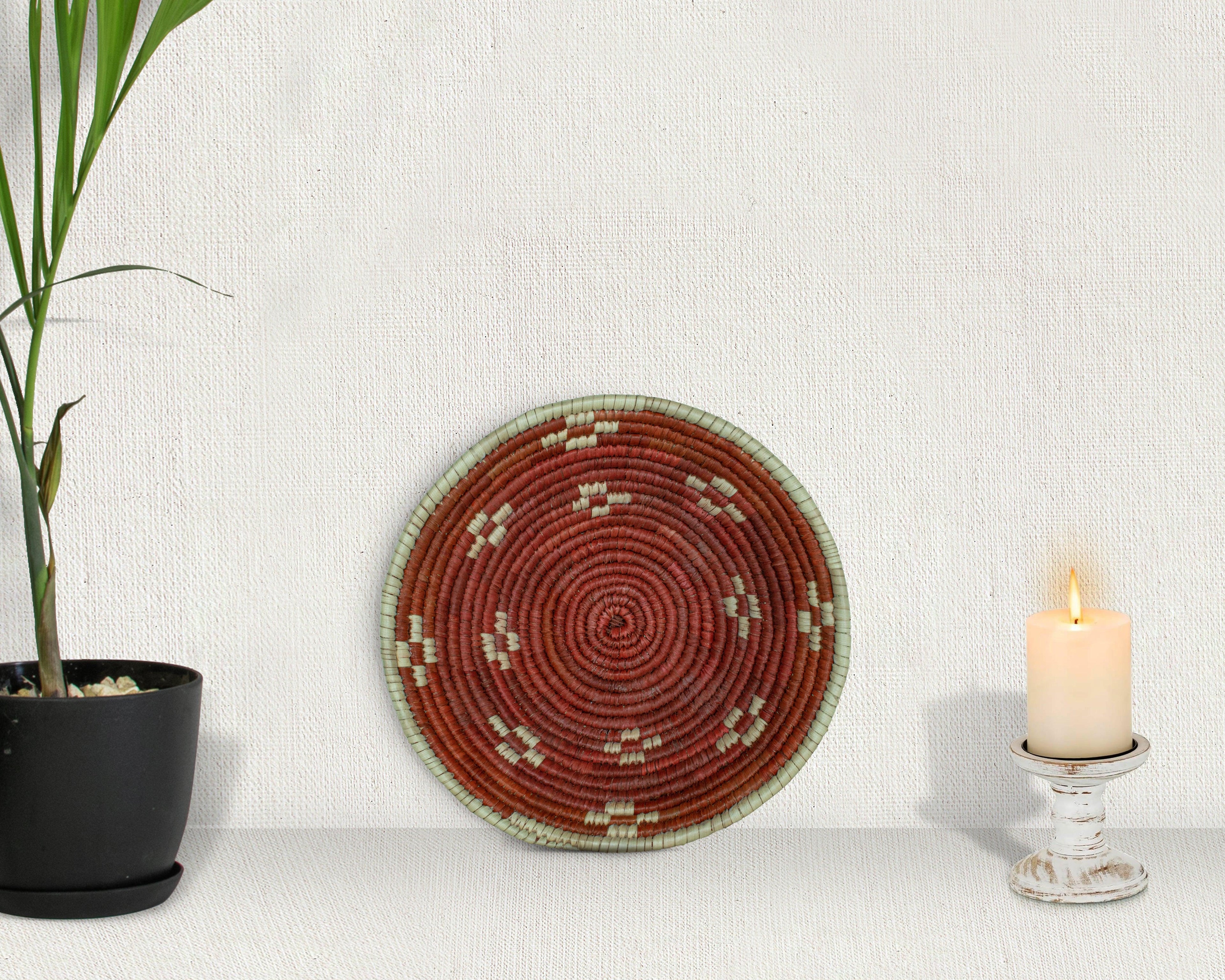 Solaris Red Bowl Basket 8-inch LBW-449-7