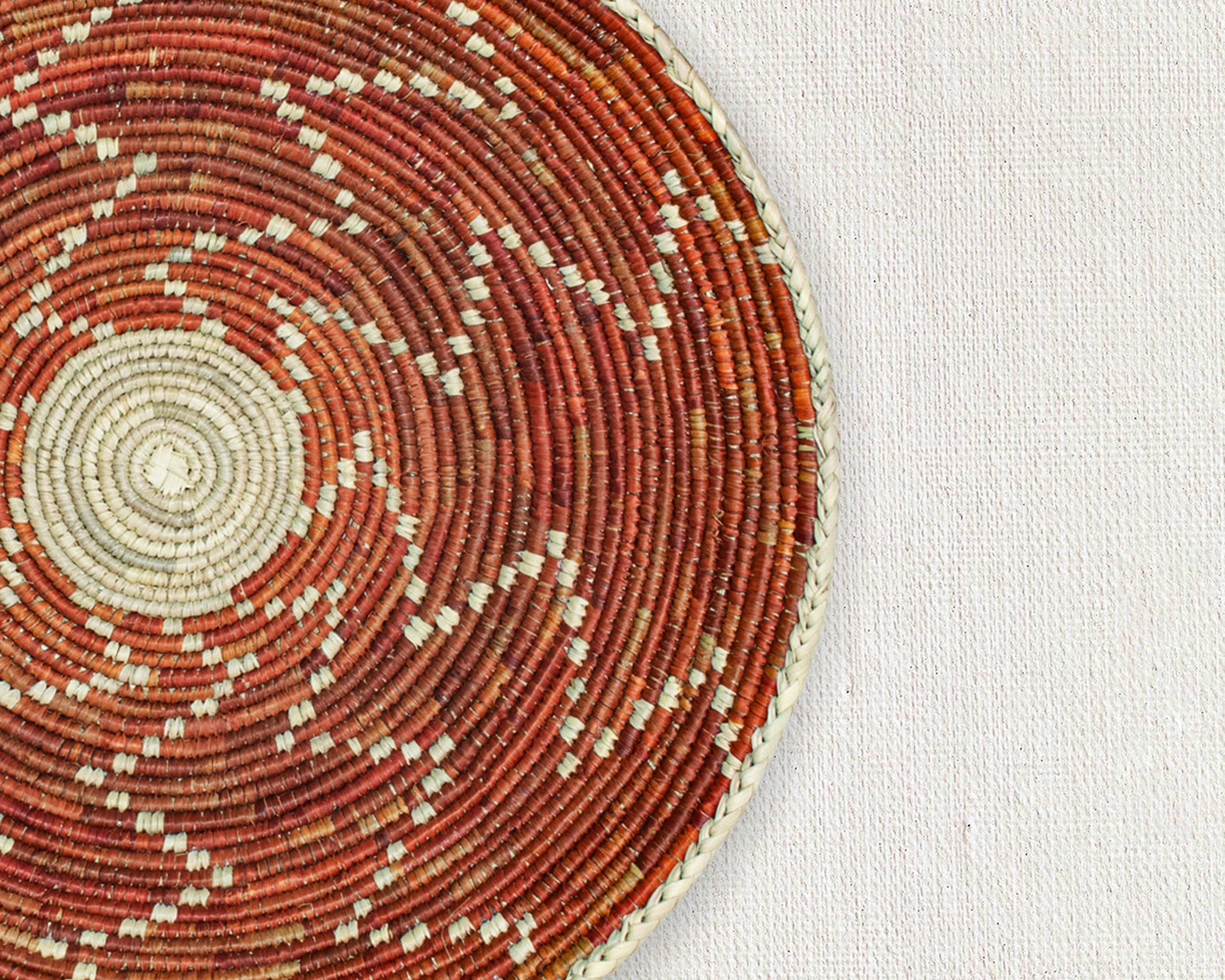 Pinwheel Weaver Basket 14-inch BSK-190-15