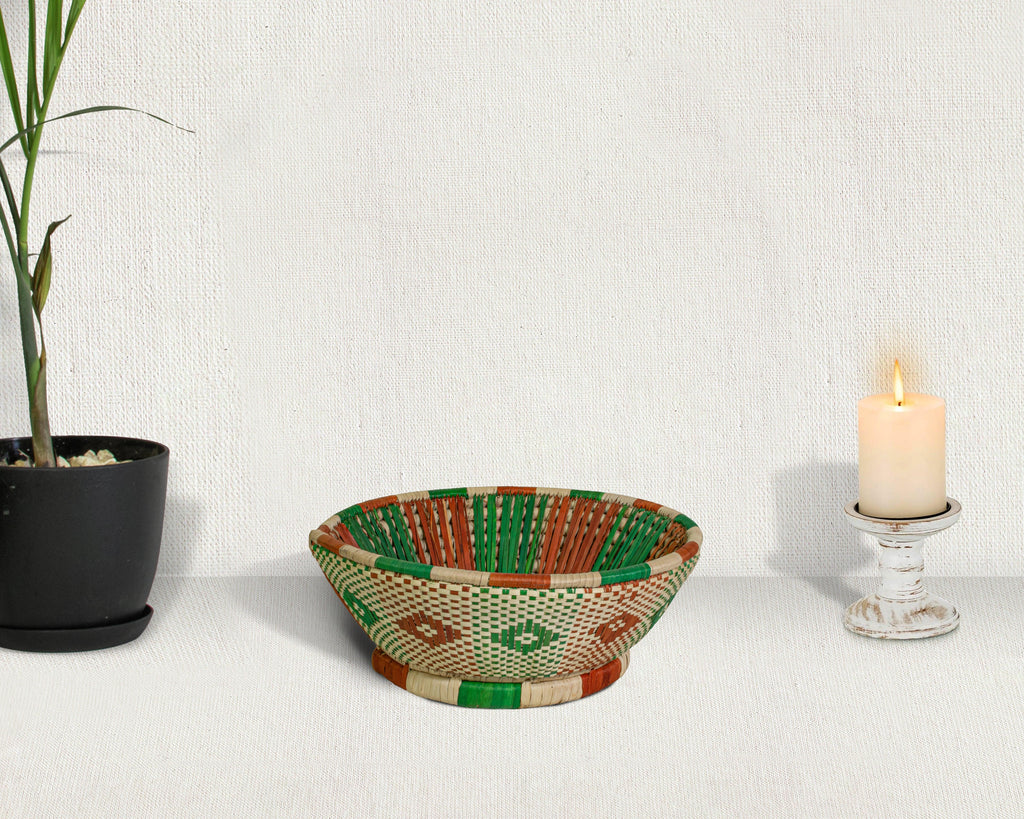 Earth Aura - Fruit & Vegetable Bowl Basket 7-inch FB-808-07