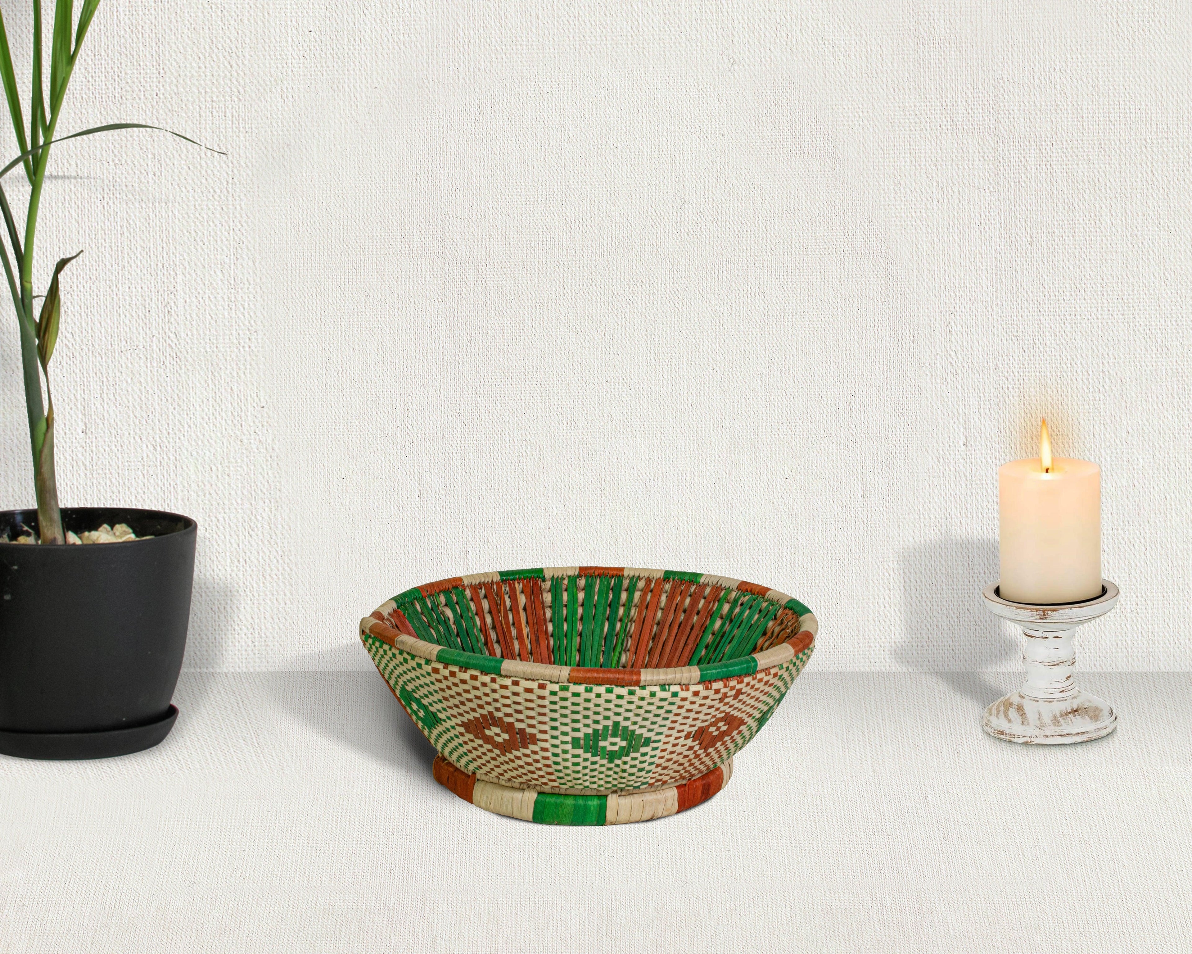 Earth Aura - Fruit & Vegetable Bowl Basket 7-inch FB-808-07