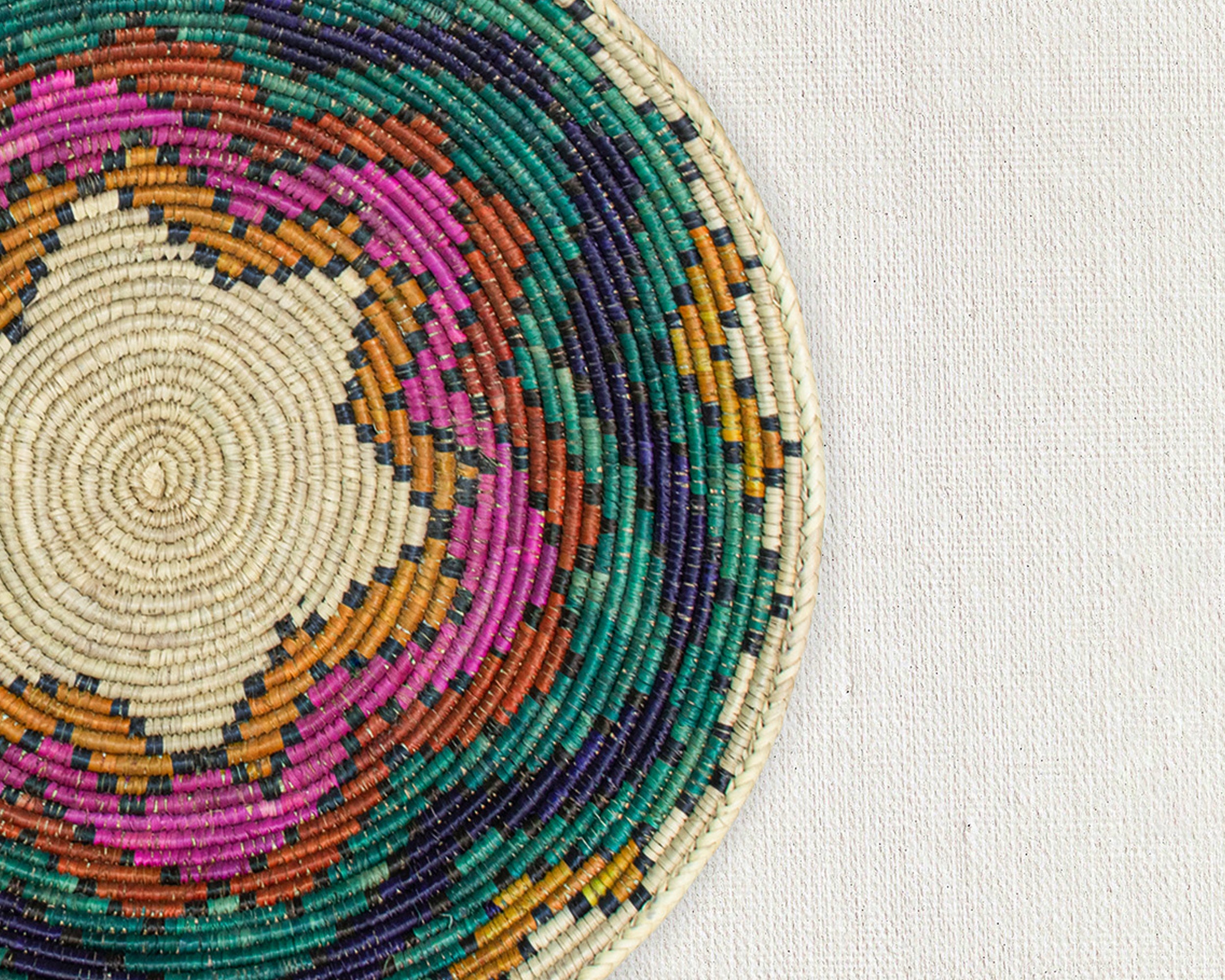 Multi Pyramids Bowl Basket 14-inch BSK-036-14