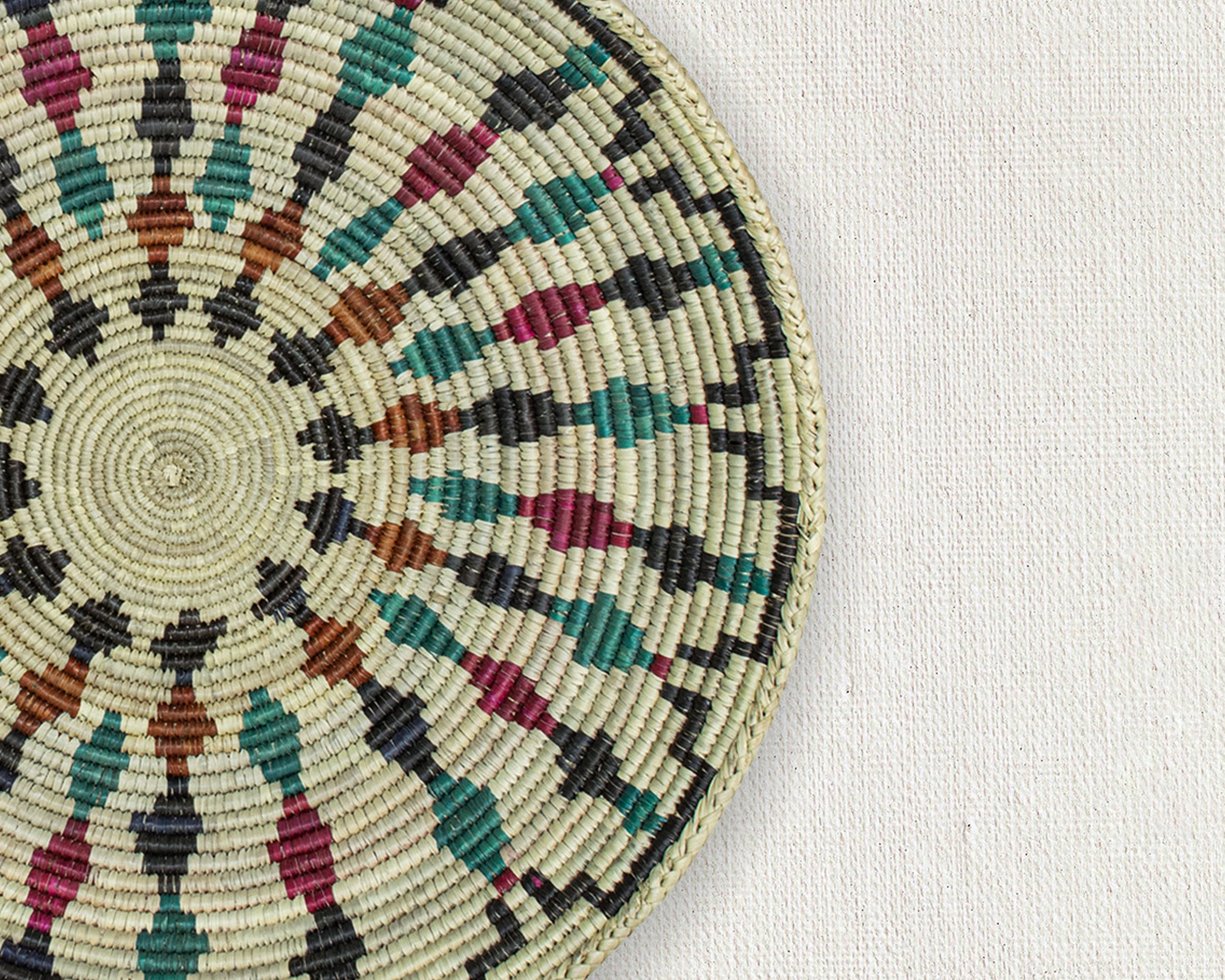 Dancing Arrows Bowl Basket 14-inch BSK-073-14