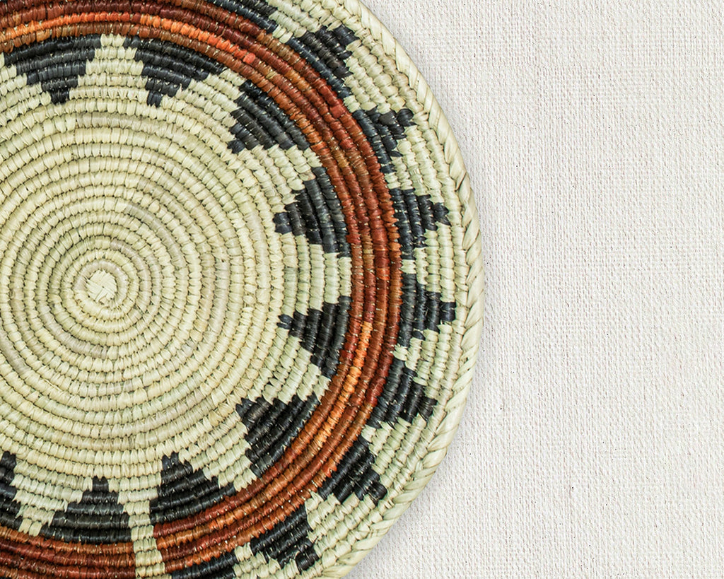 Pictogram Circle Basket 14-inch BSK-169-15