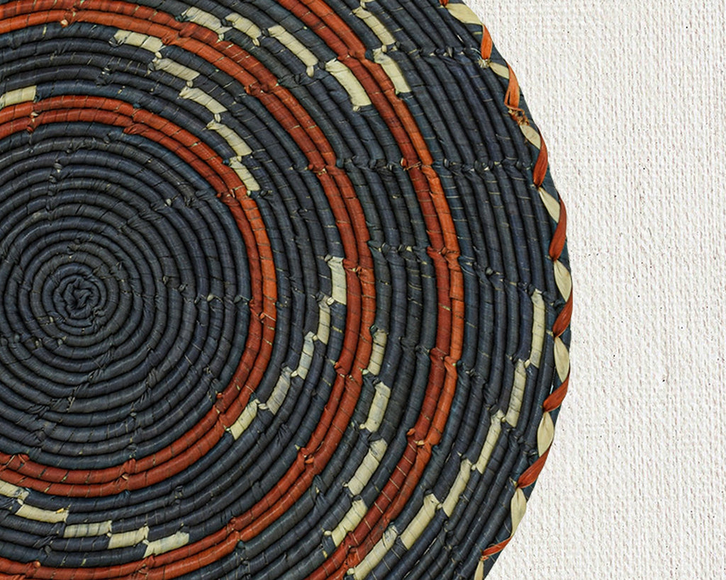 Black Wings Flat Basket 12-Inch PL-308-12 A