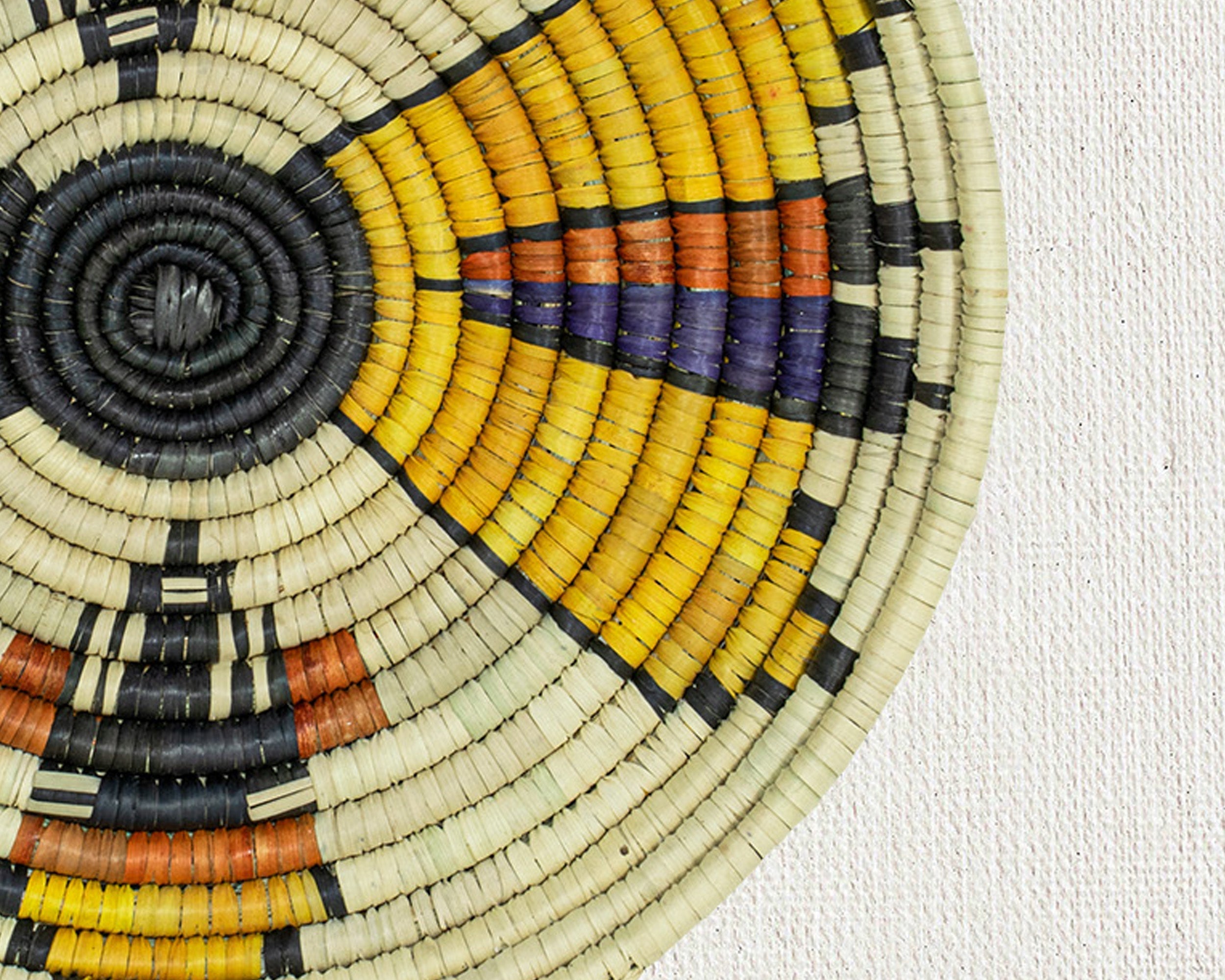 Dancer Thick Coil Flat Basket 12-Inch TPL-022-13