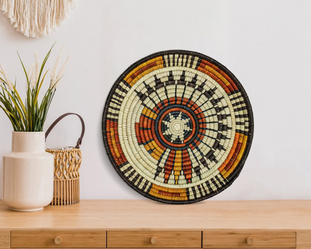 12" Dia Wisdom Collector's Basket