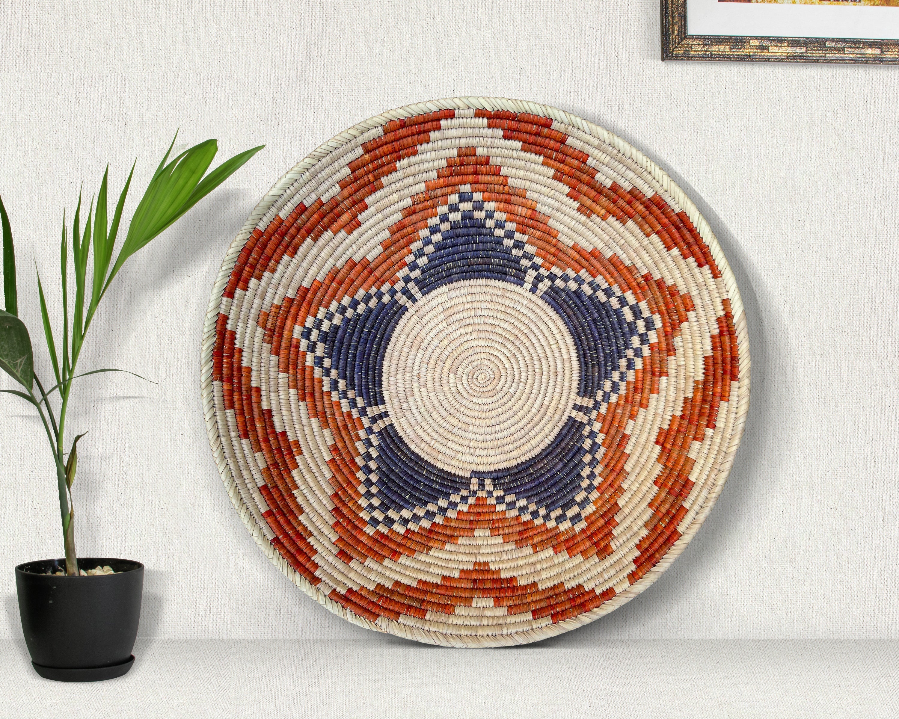 Brown Lotus Bowl Basket 22-Inch LBW-503-22