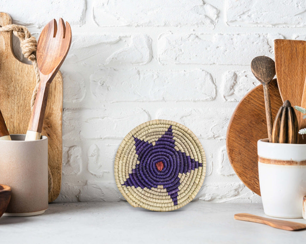 Boho Star Miniature Basket Pack of 5 - LBW-1612-5