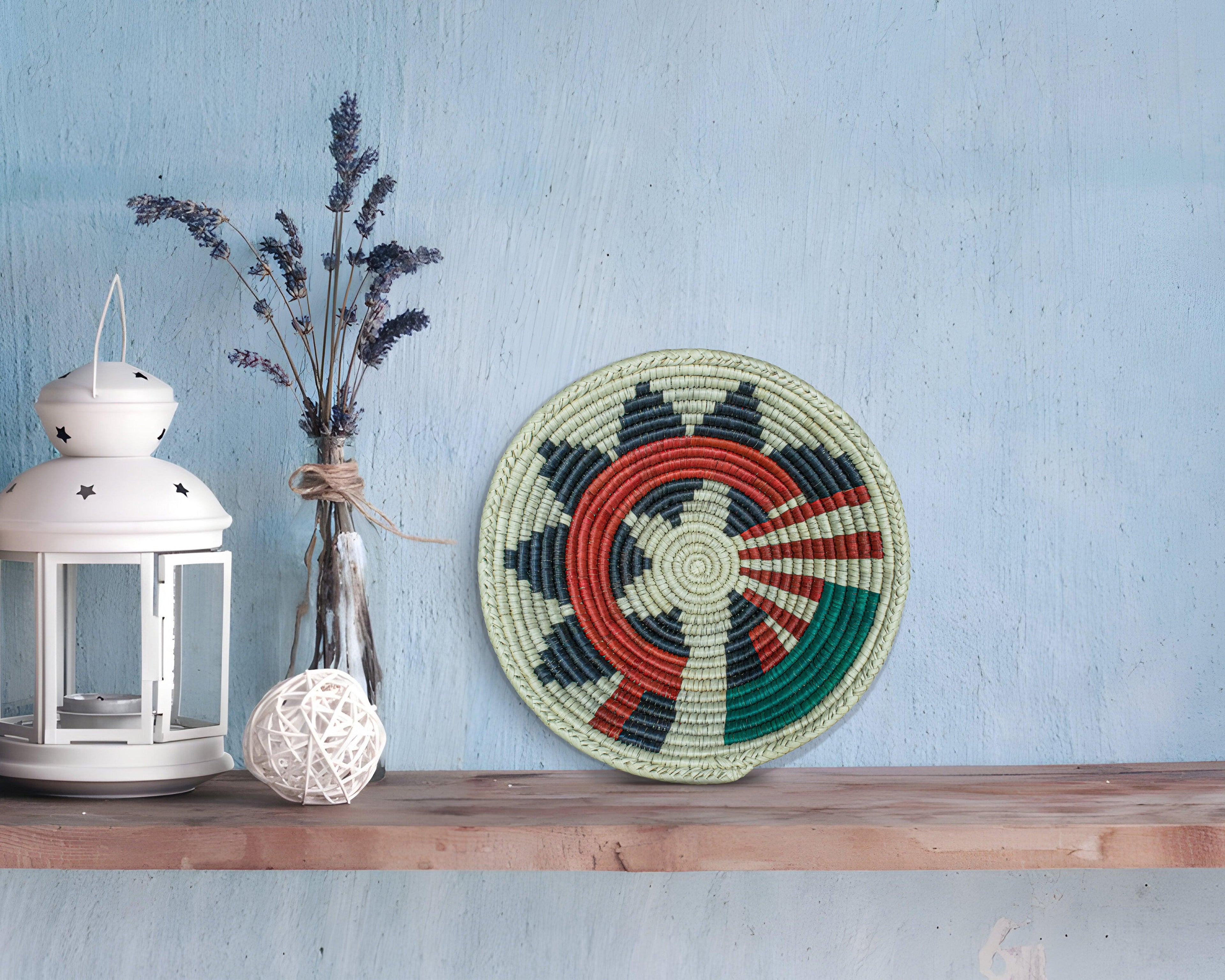 Prismatic Burst Multicolor Bowl Basket 8-inch LBW-453-7 A