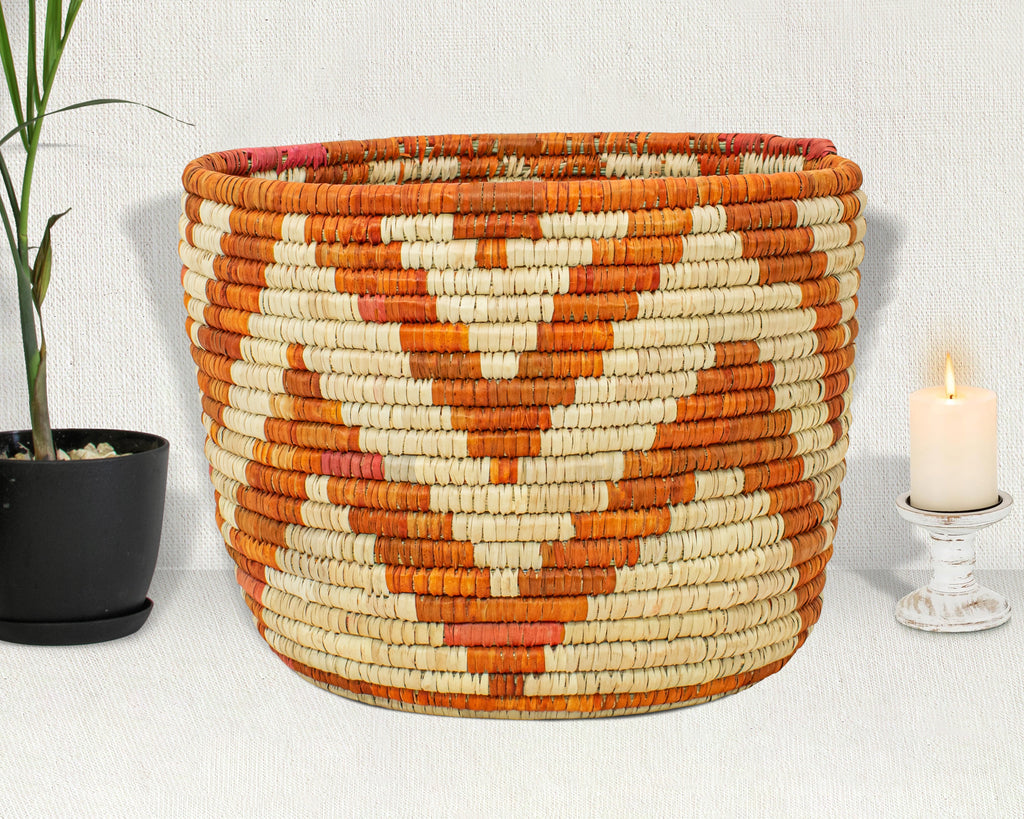 Dawn Handwoven Planter Basket - 12-inch PB-927