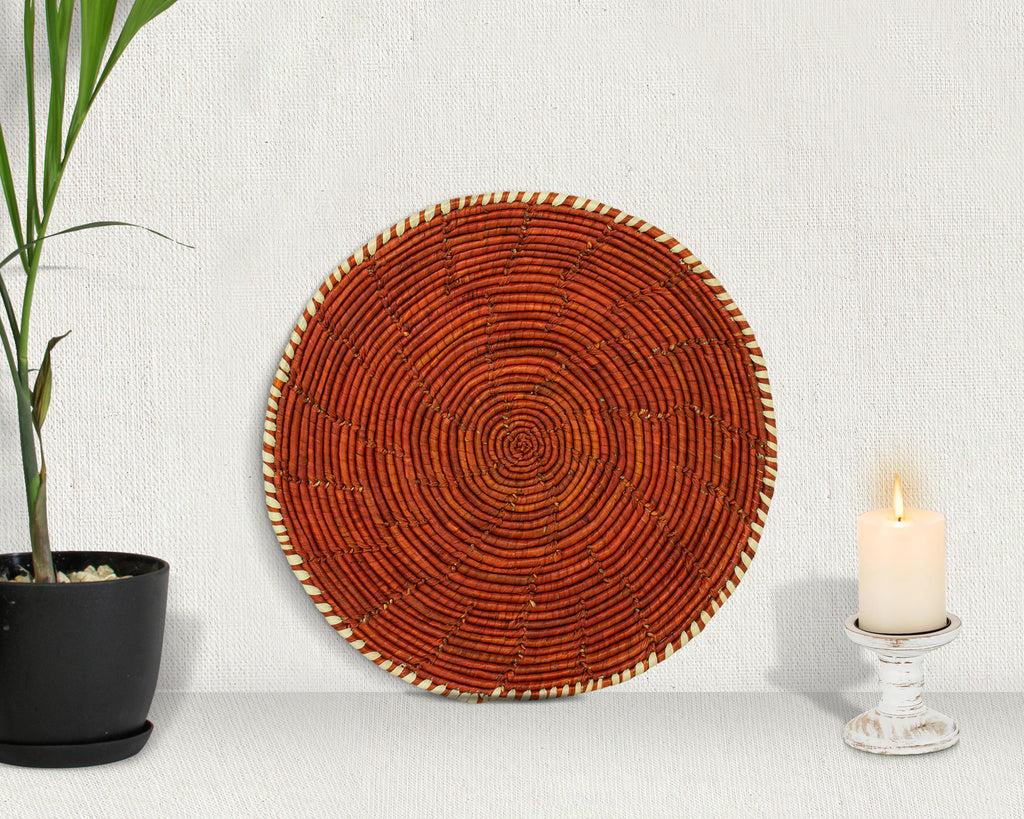 12" Dia Chamisa Trail Flat Basket
