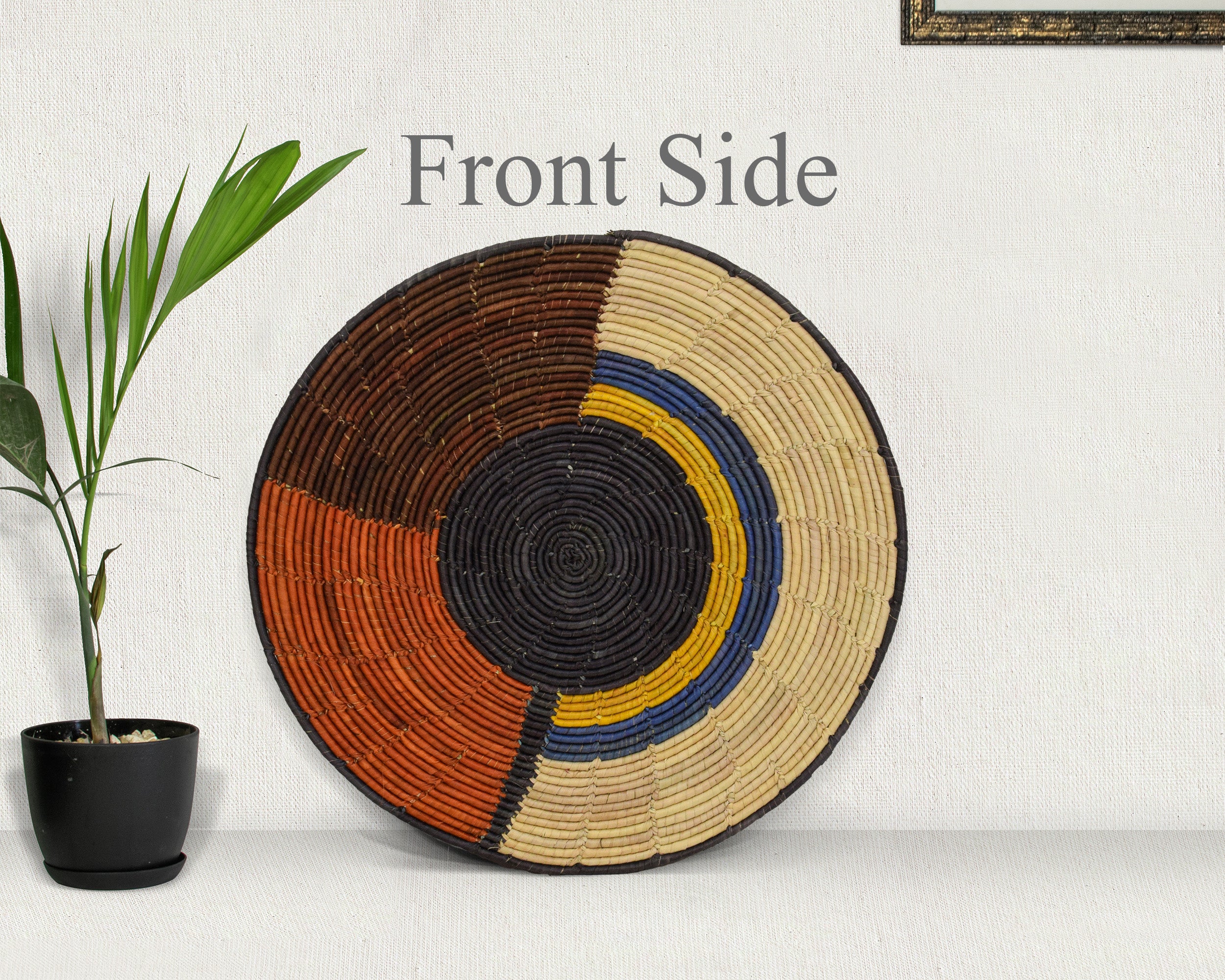 Devils Eye Mat Wall Basket 14-inch MT-262-15