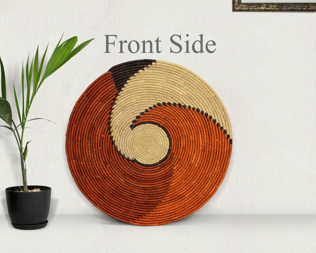 Rustic Trails Mat Wall Basket 14-inch MT-241-15