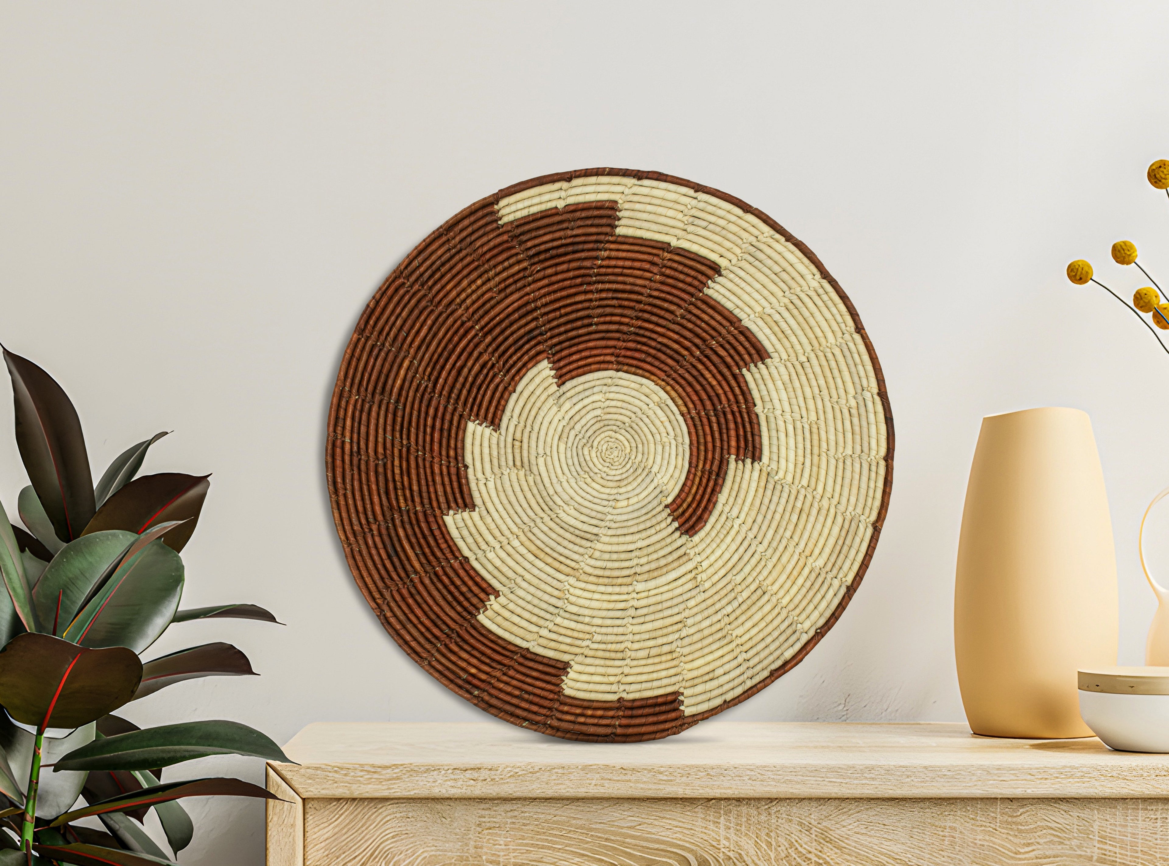 Spiral Mat Wall Basket 14-inch MT-218-15