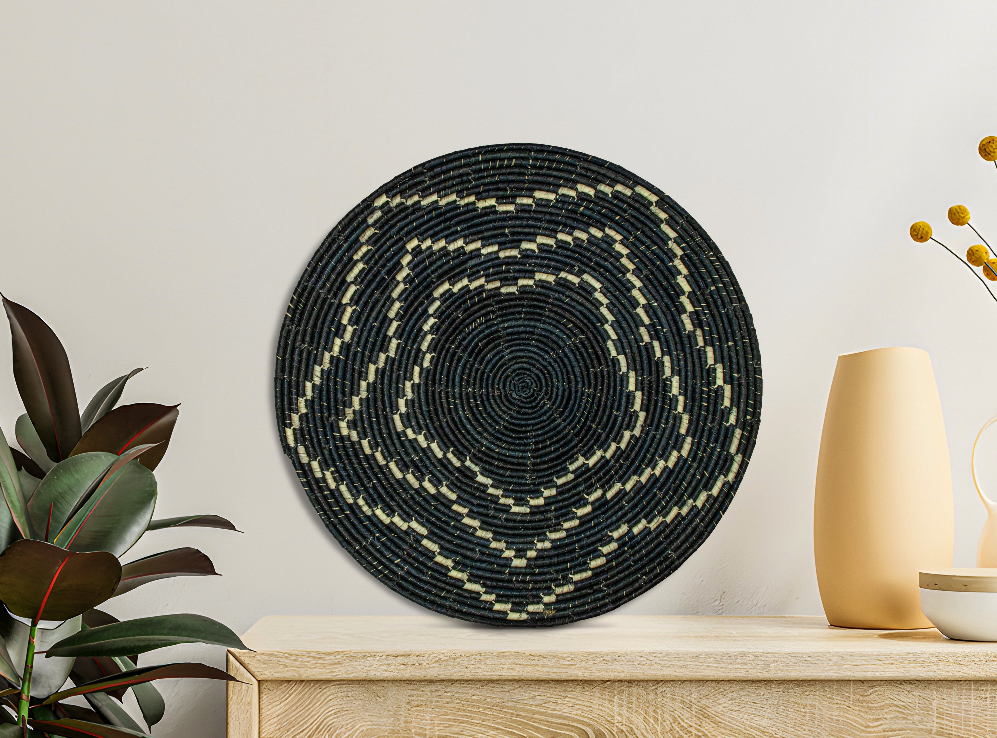 Night Star Mat Wall Basket 14-inch MT-228-15