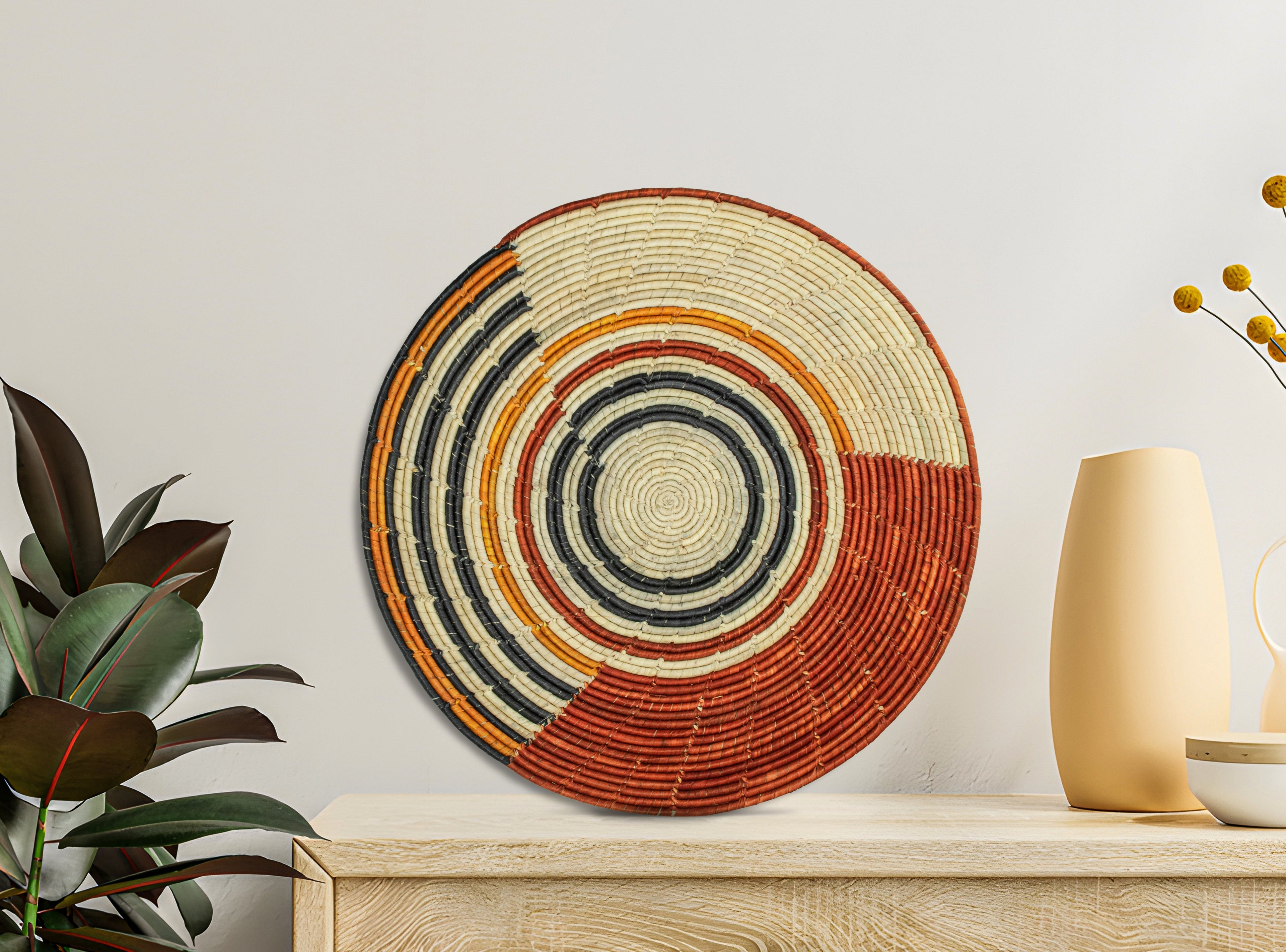 Search Light Mat Wall Basket 14-inch MT-227-15