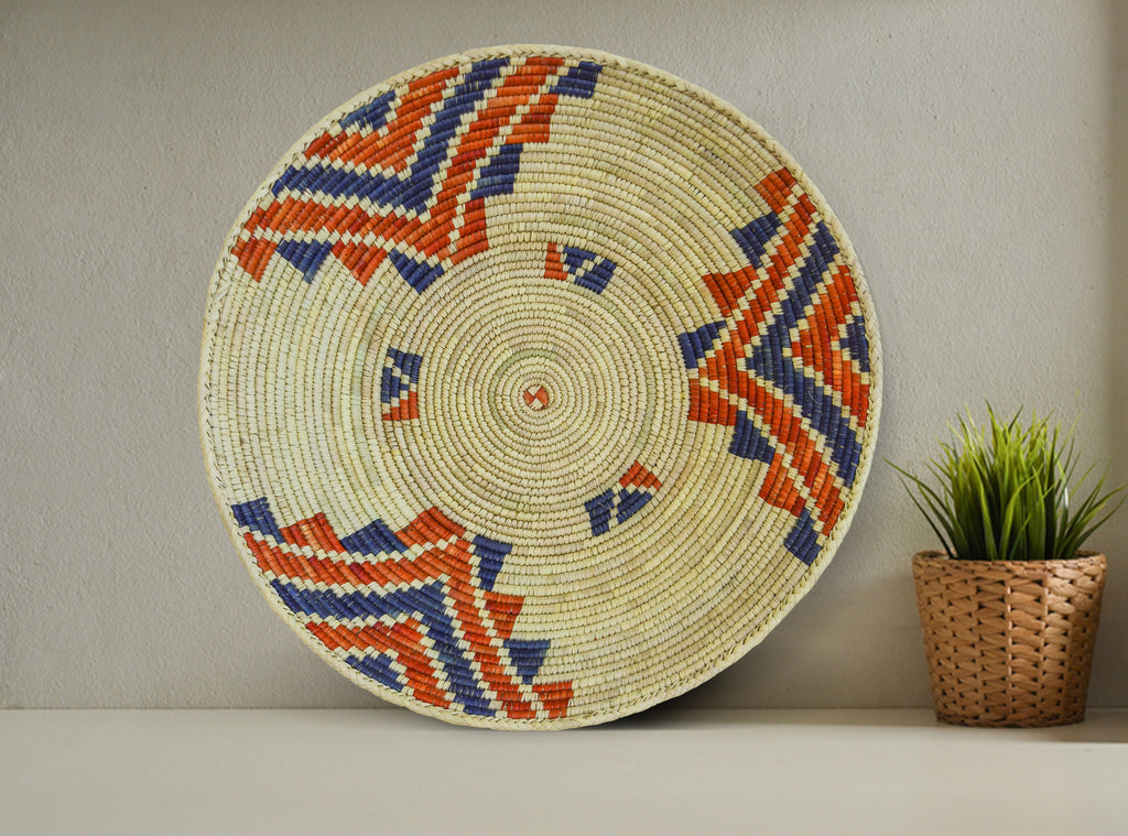 Kiwa Flower Bowl Basket 22-Inch LBW-79-22 A