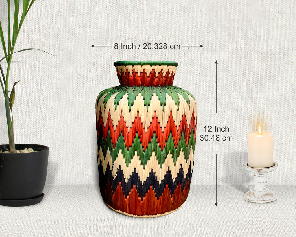 Large 12 Inch Handmade Statement Vase SV-1802-12