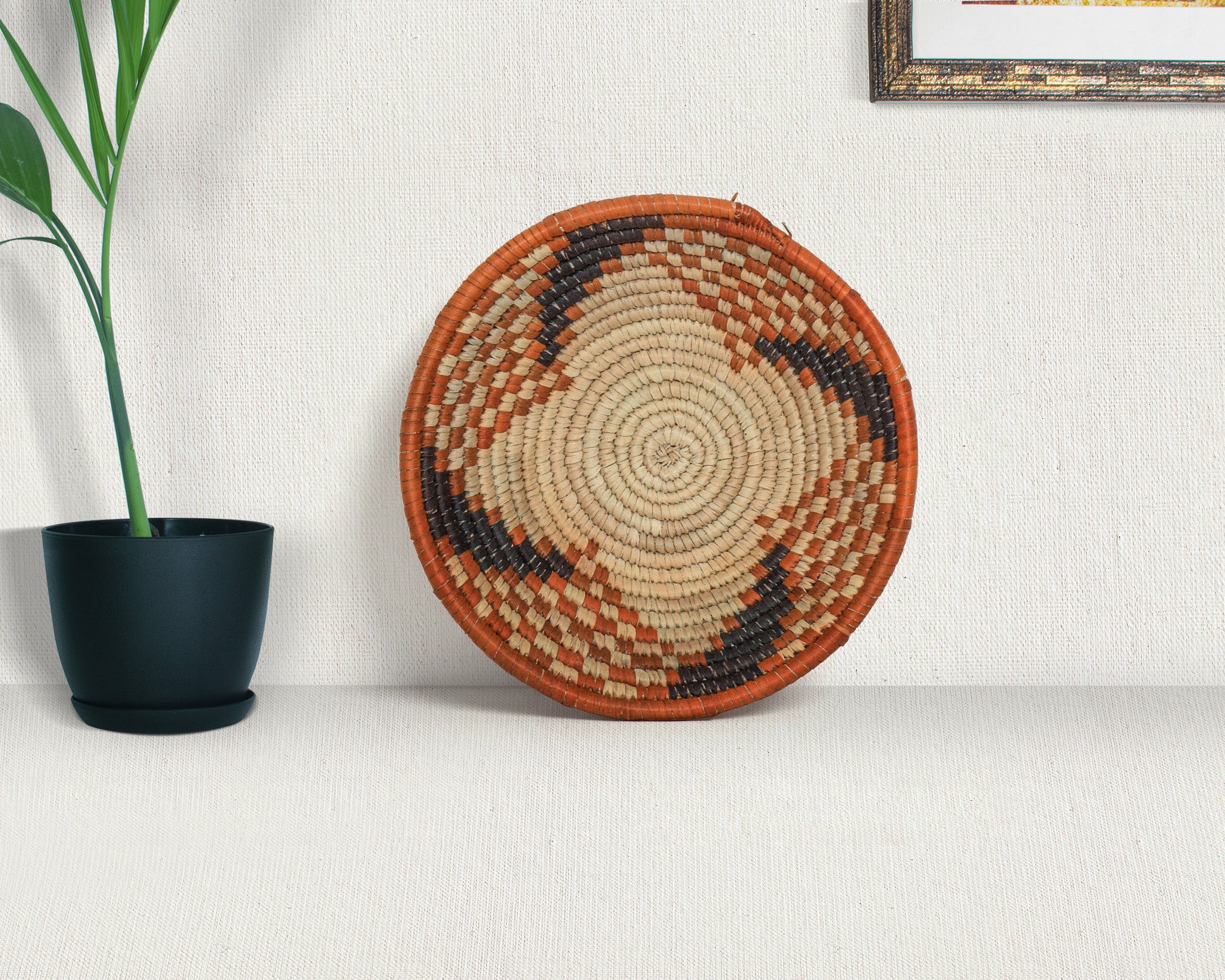 Rustic Mist Bowl Basket