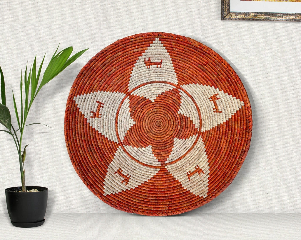 Orange Dogs Bowl Basket 22-Inch LBW-083-22