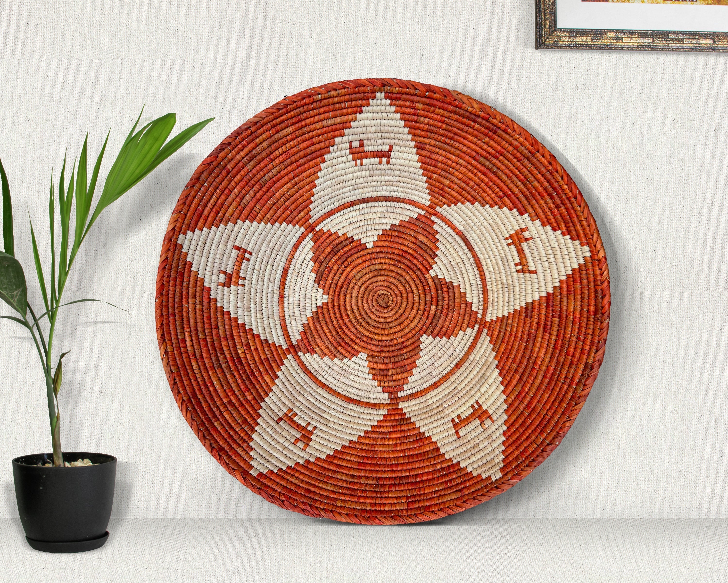 Orange Dogs Bowl Basket 22-Inch LBW-083-22