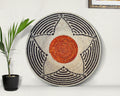 Amber Star Bowl Basket