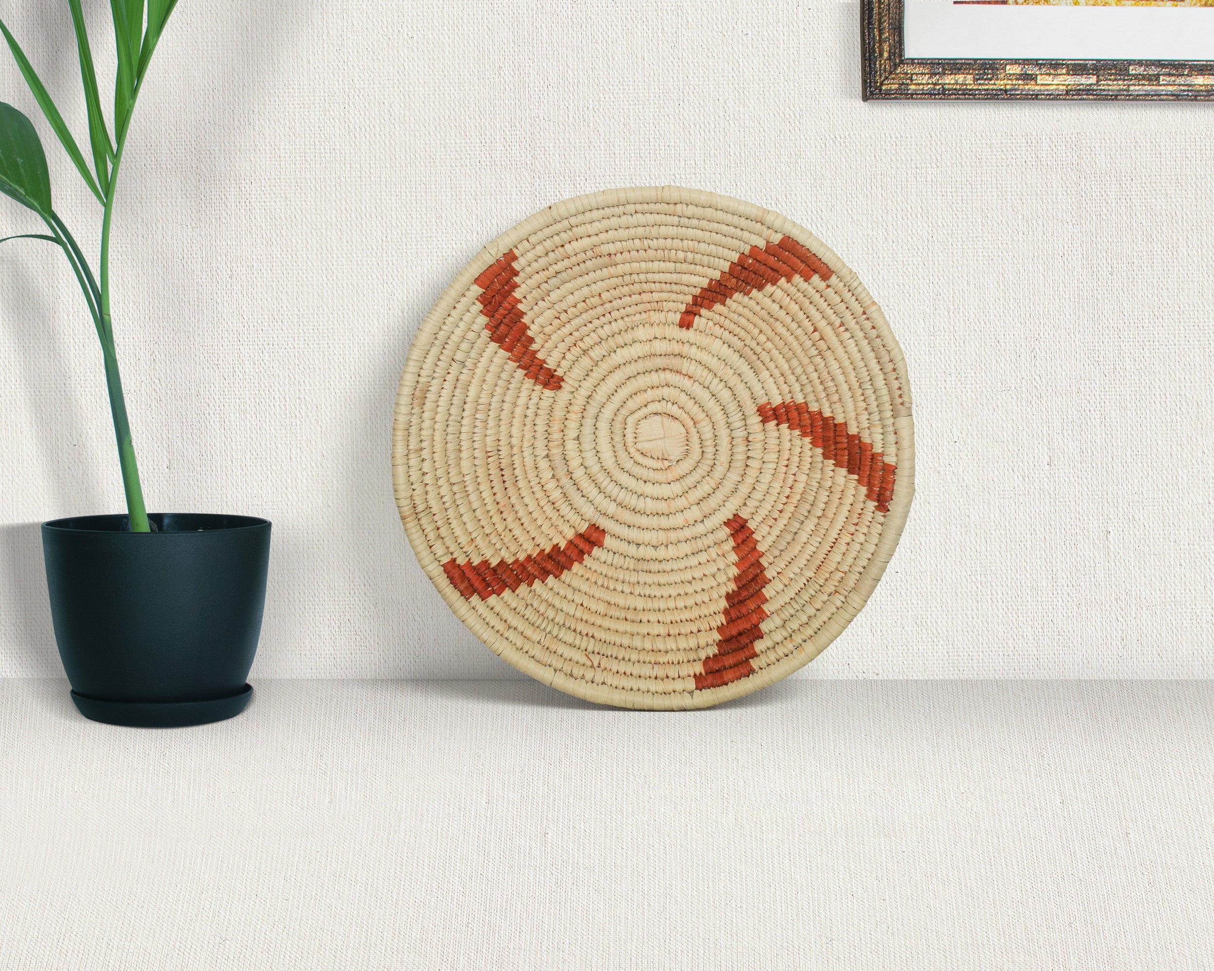 Rustic Swirl Bowl Basket