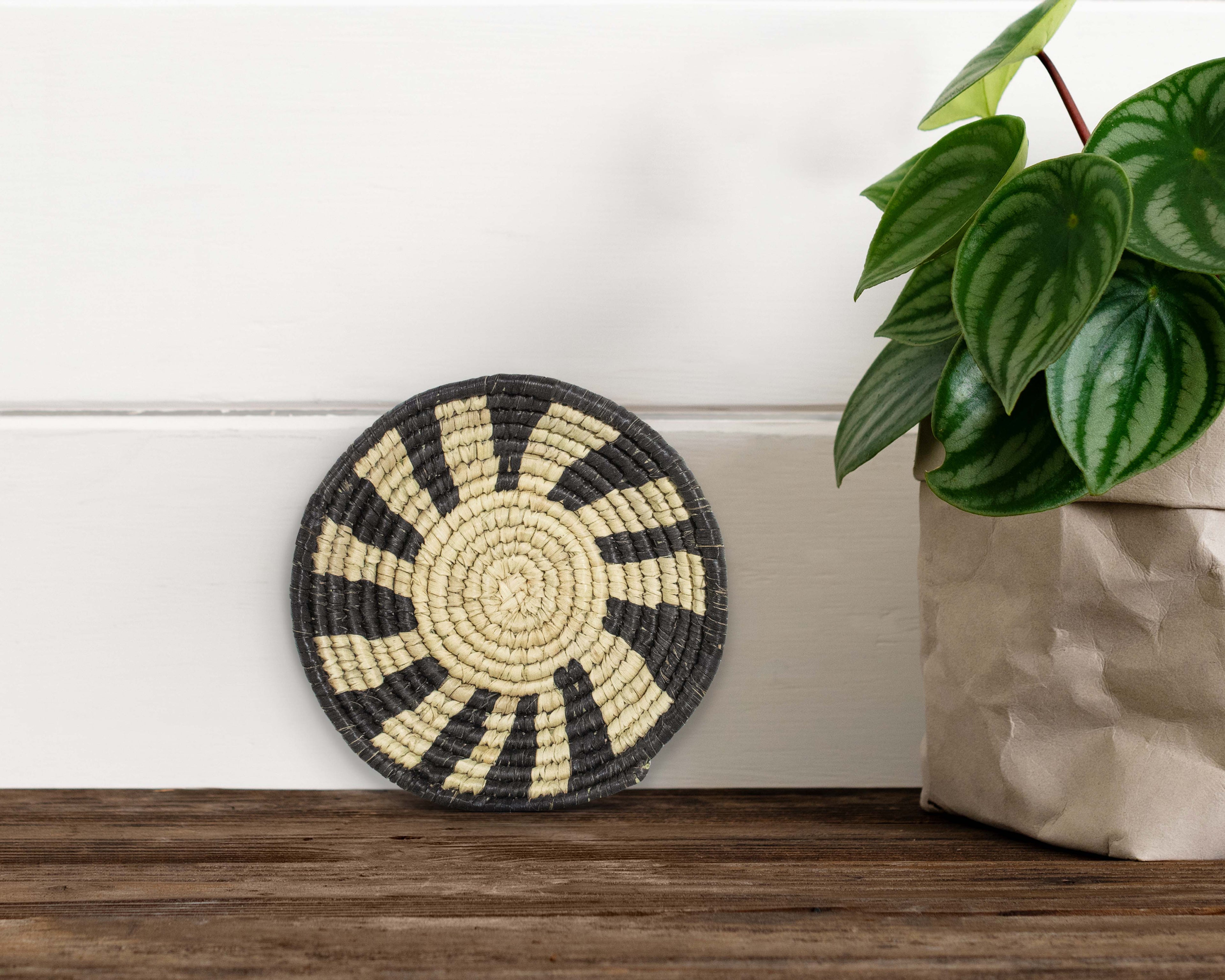 Boho Moon Light Miniature Basket Pack of 5 - LBW-1603-5 B